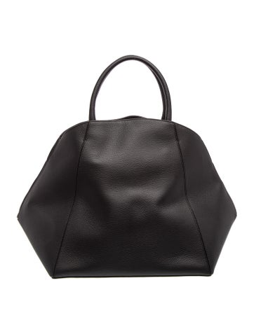 Leather Top Handle Bag