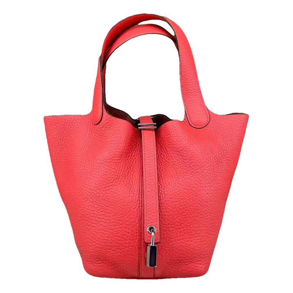 Hermes Picotin 18 Handbag Clemence Leather