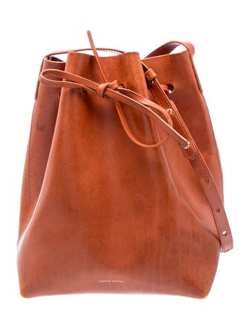 Leather Bucket Bag
