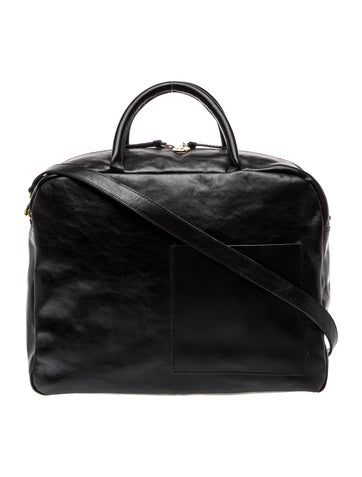 Leather Top Handle Bag