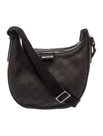GG Denim Shoulder Bag