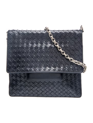 Intrecciato Shoulder Bag Vintage