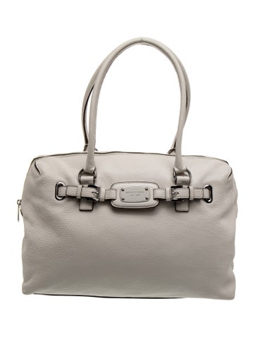 Leather Top Handle Bag