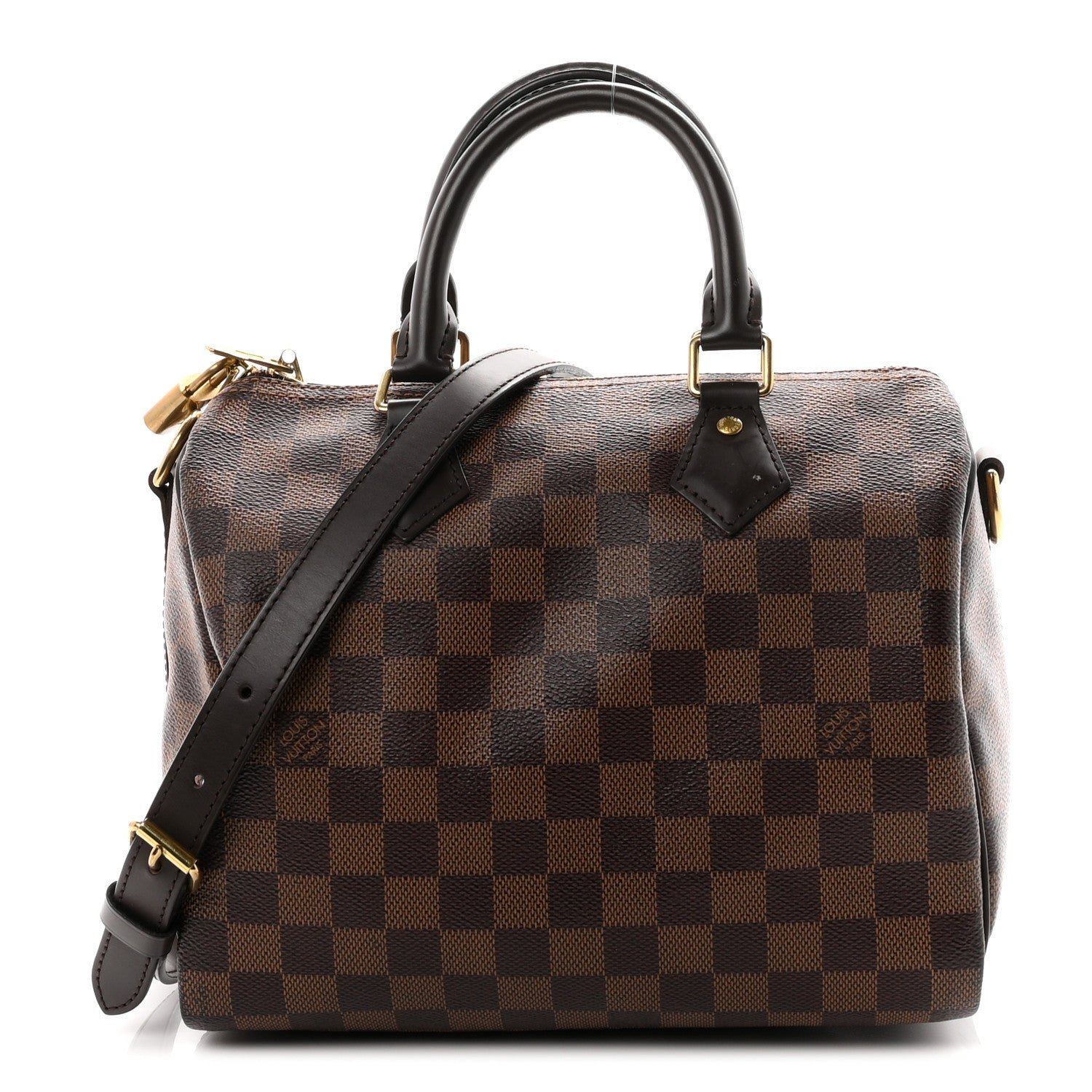Louis Vuitton Damier Ebene Speedy Bandouliere 25