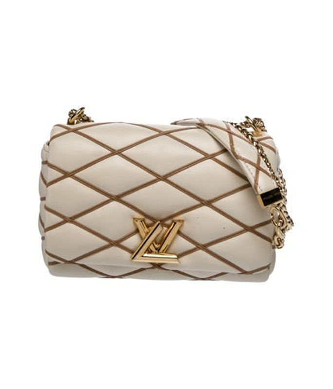 Louis Vuitton Vuitton Leather Lambskin Malletage Go 14 Mm