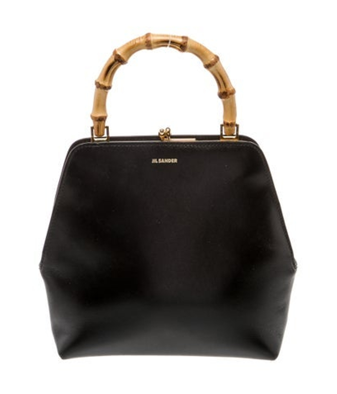 Jil Sander Sander Leather Top Handle Bag
