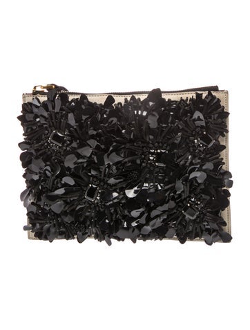 Suede Evening Bag