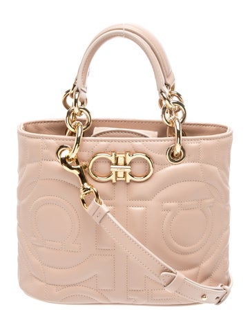 Leather Top Handle Bag