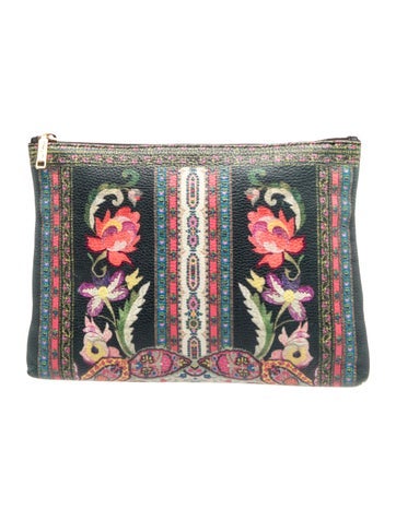 Etro Leather Clutch