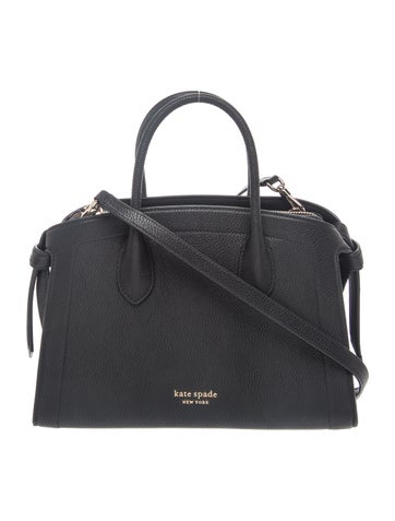 Leather Top Handle Bag