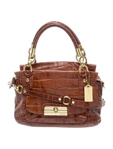 Leather Top Handle Bag