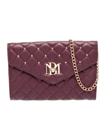 Badgley Mischka Leather Clutch