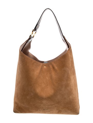 Chloe Suede Marcie Hobo Large