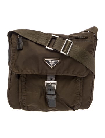 Tessuto Nylon Tessuto Shoulder Bag Small