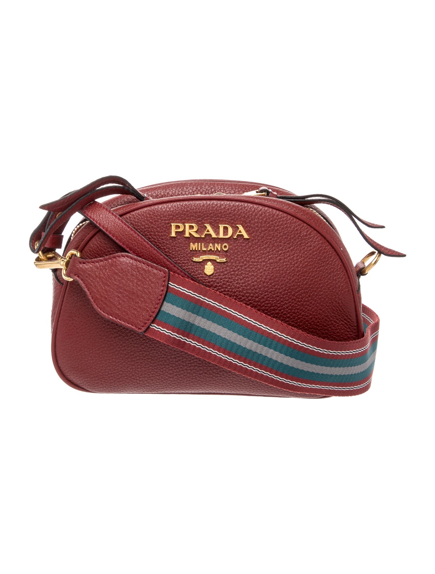 Vitello Phenix Leather Crossbody Bag