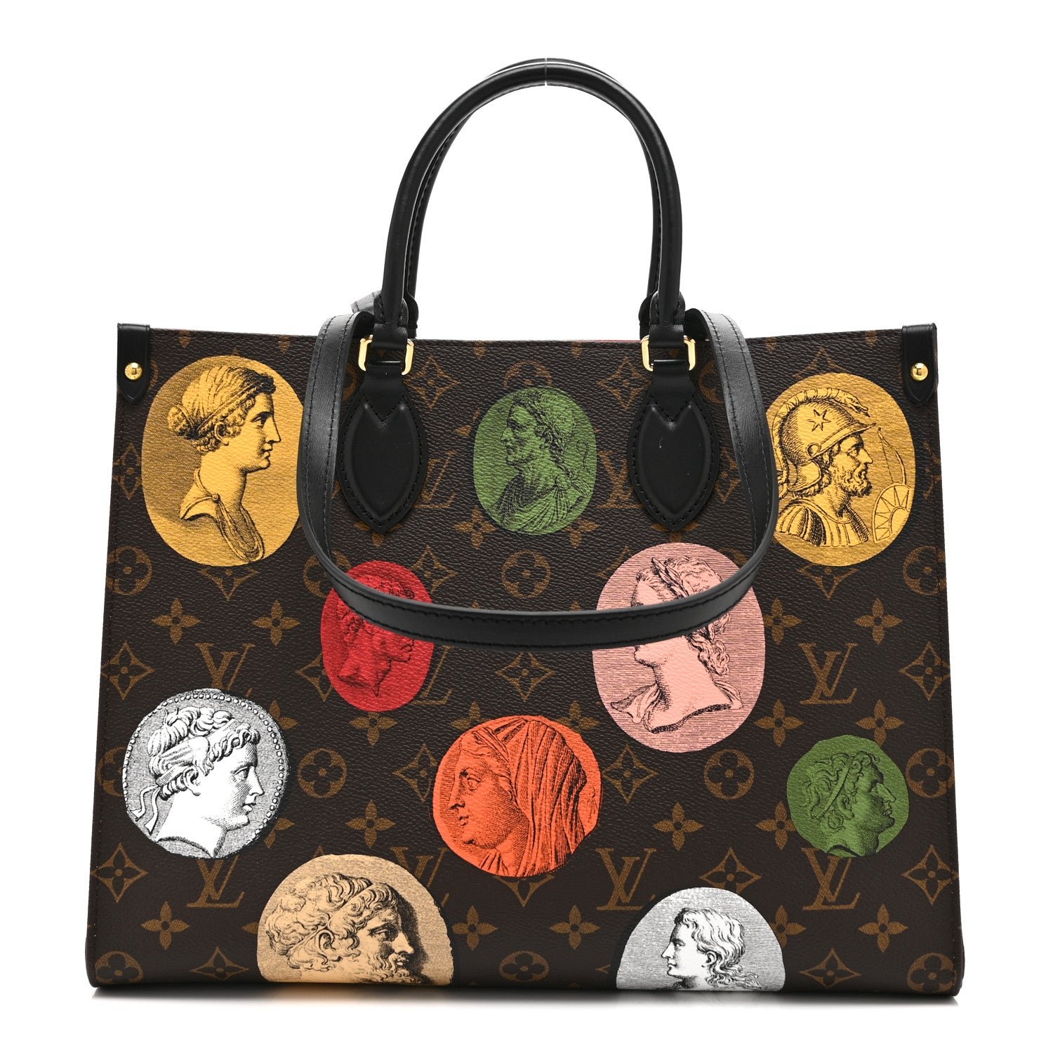 Louis Vuitton X FORNASETTI Monogram Cameo Onthego MM