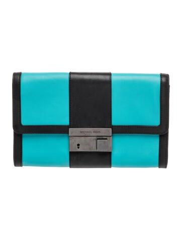 Michael Kors Leather Clutch