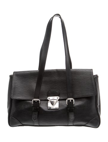Epi Leather Epi Segur Handbag MM