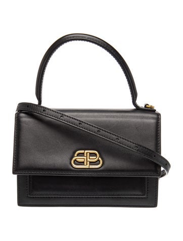 Leather Top Handle Bag