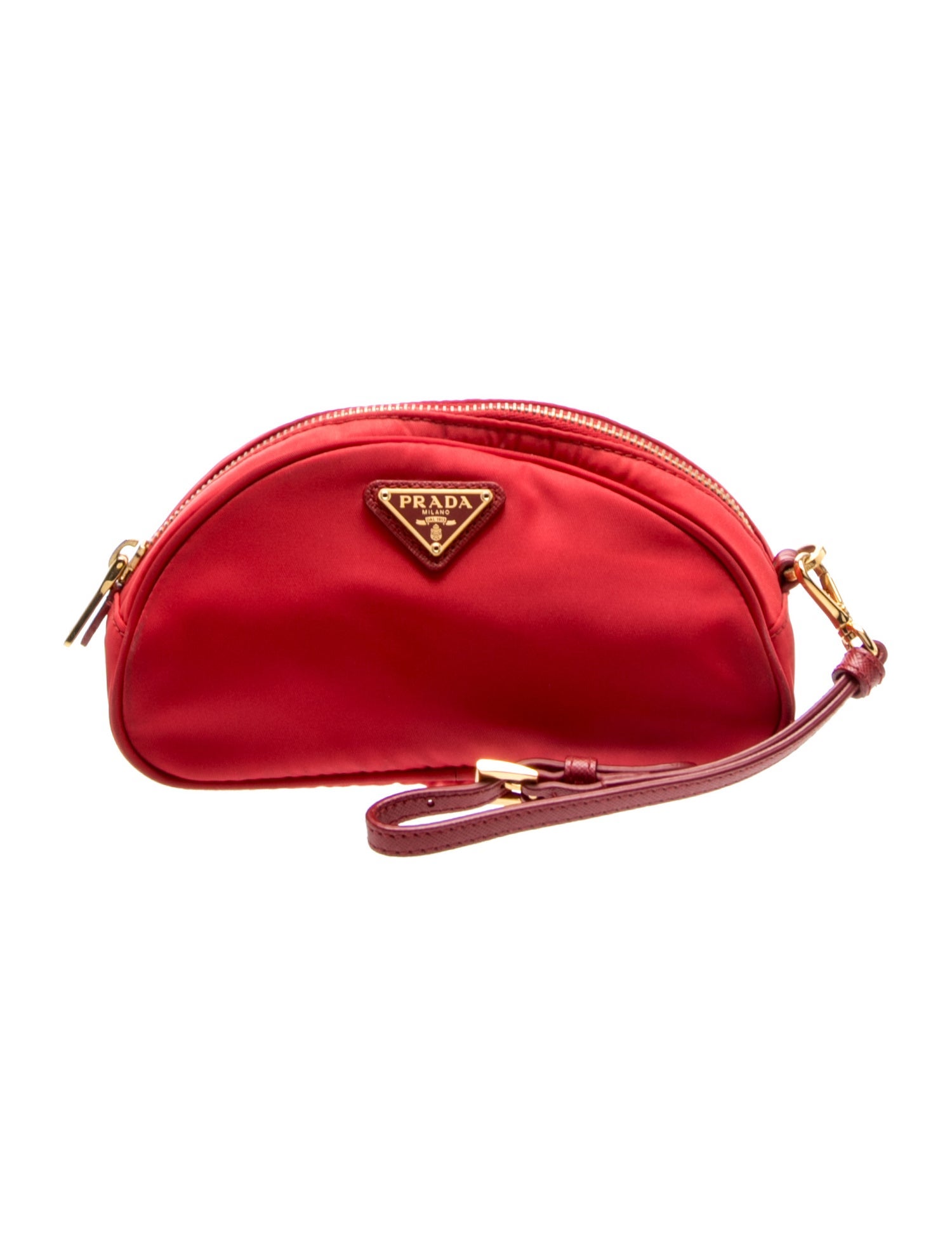 Saffiano Leather Clutch