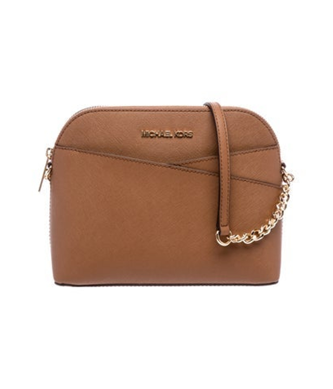 Michael Kors Kors Saffiano Leather Crossbody Bag