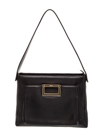 Ferragamo Leather Shoulder Bag
