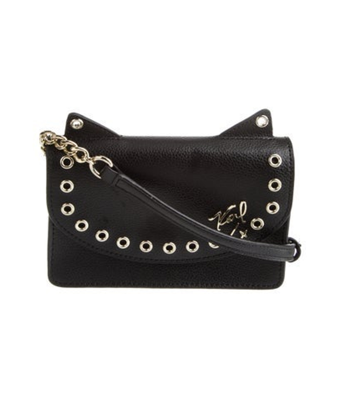 Karl Lagerfeld Lagerfeld Leather Crossbody Bag