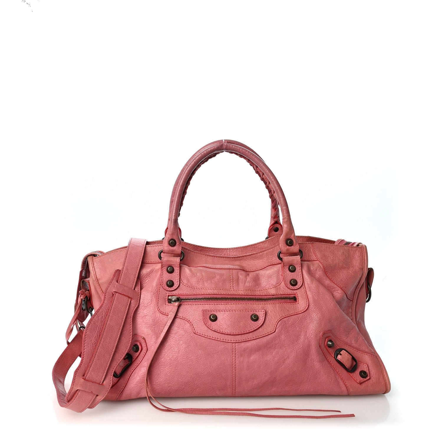 Balenciaga Agneau Classic Hardware Part Time Grenadine
