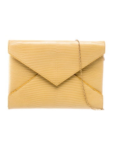 Lizard Letter Pouch on Chain w/ Tags