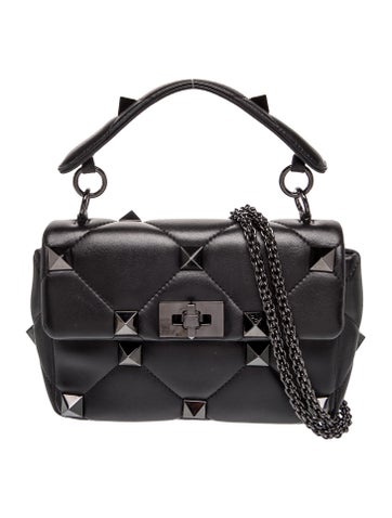 Rockstud Top Handle Bag