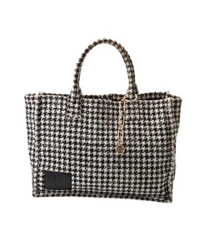 Sandro Tweed Top Handle Bag