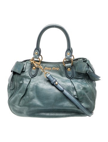 Leather Top Handle Bag