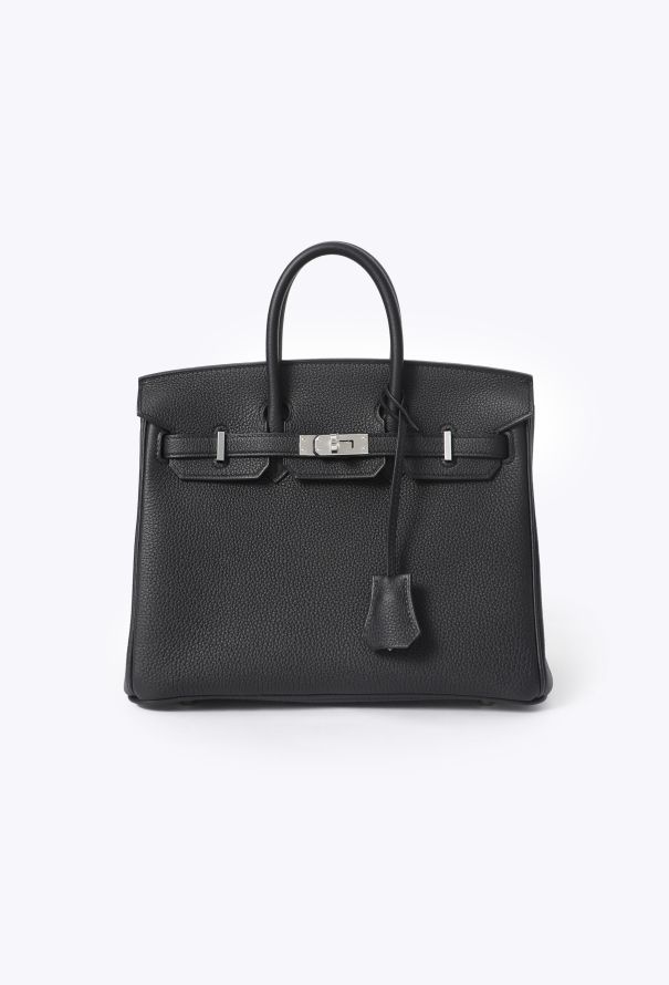 Hermes Highly Coveted Black Togo Birkin 25