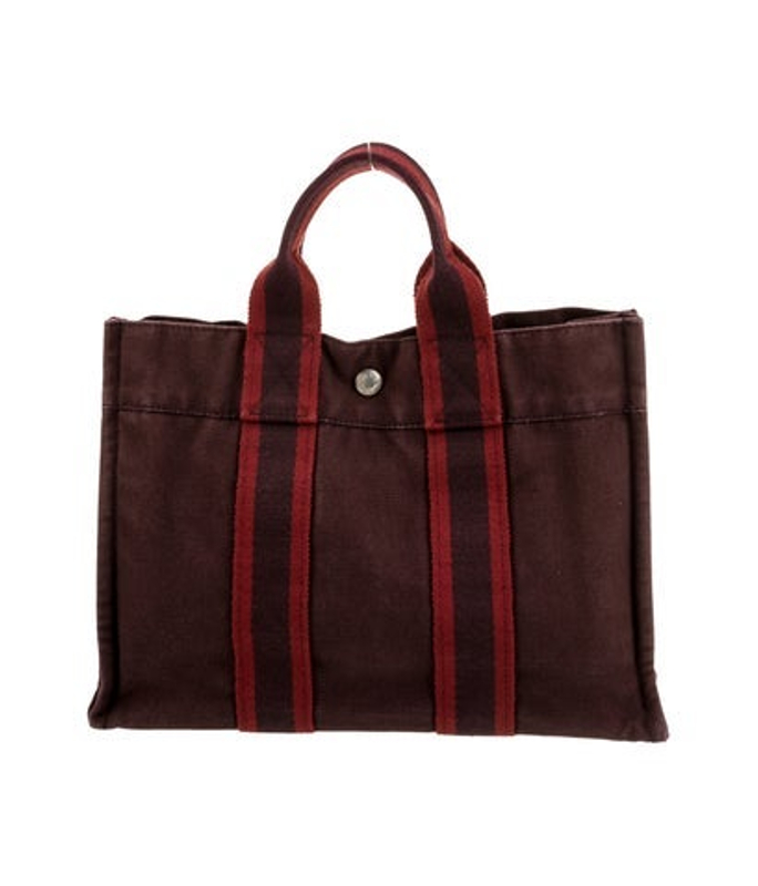 Hermes Toile Fourre Tout Pm