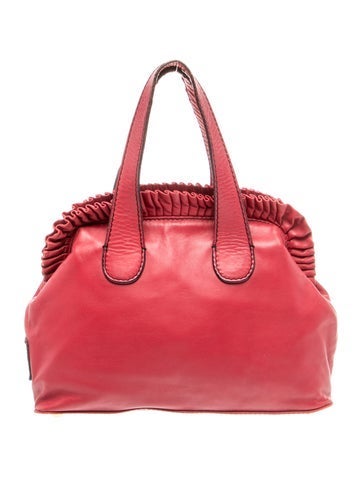Valentino Leather Top Handle Bag