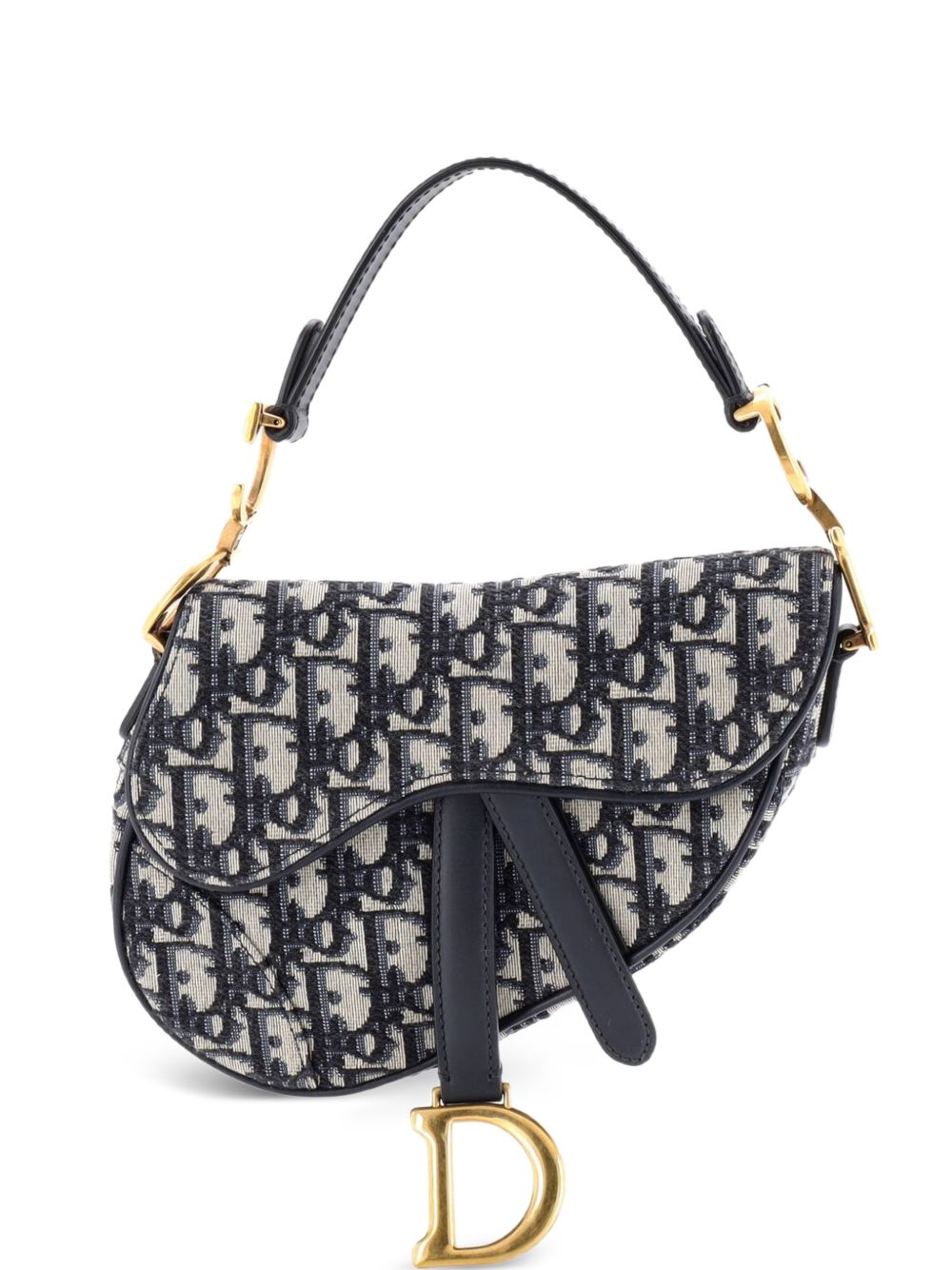 Saddle Handbag Oblique Canvas Mini shoulder bag