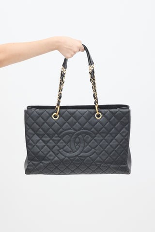 2012 Black Caviar Grand Shopping Tote Bag