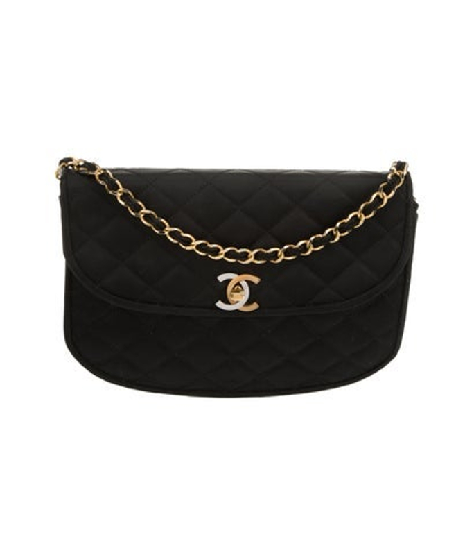 Chanel Quilted Satin Crossbody