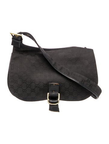 GG Canvas Shoulder Bag Vintage