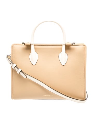 Leather Top Handle Bag
