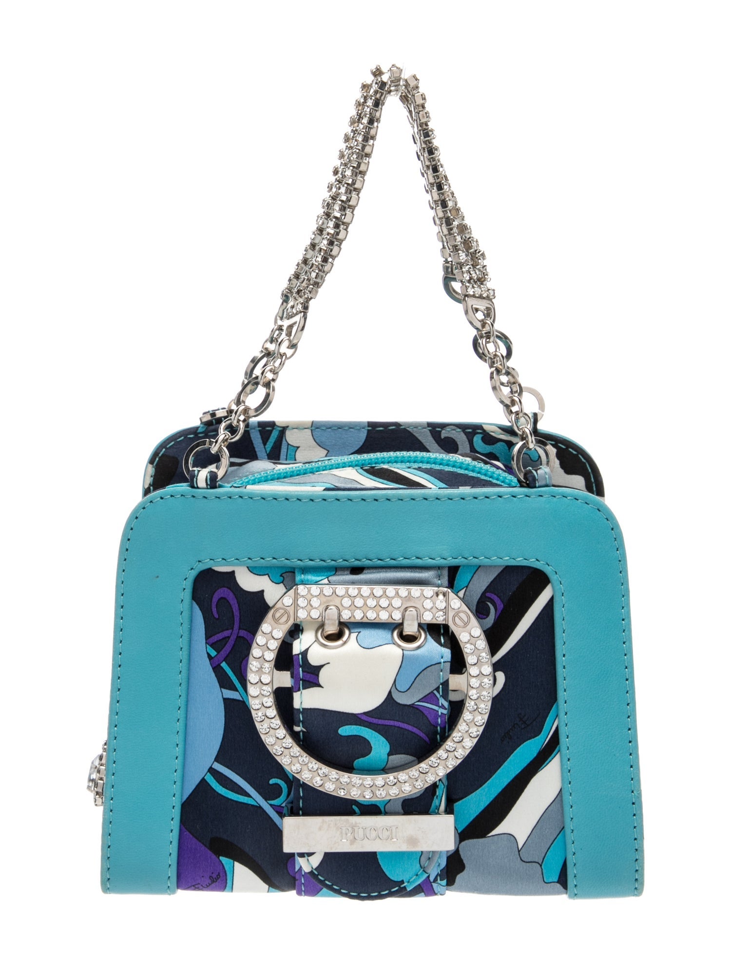 Satin Top Handle Bag