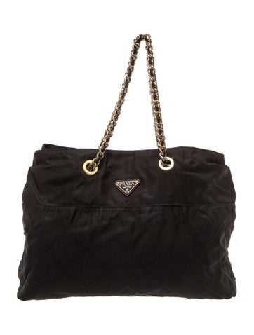 Prada Tessuto Shoulder Bag Vintage