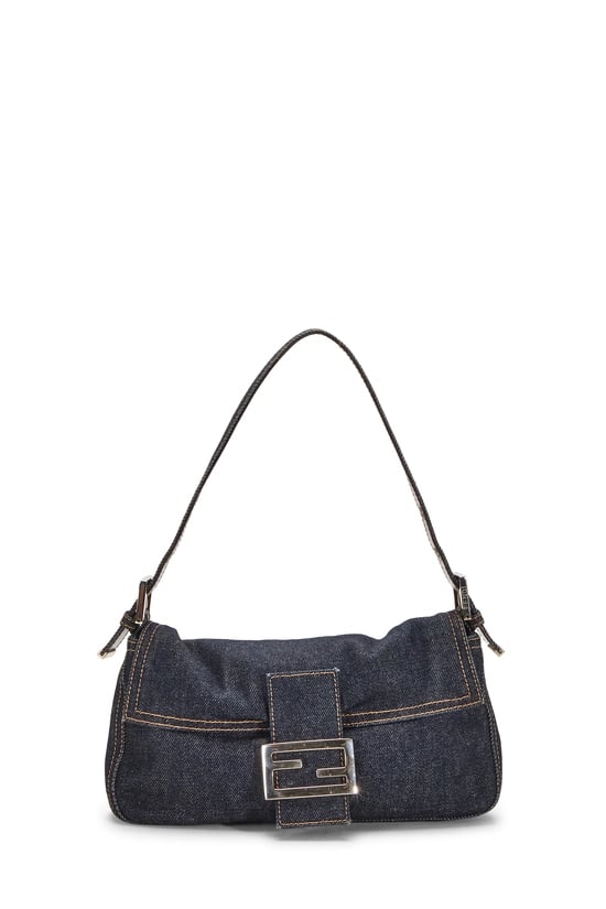 Blue Denim Baguette