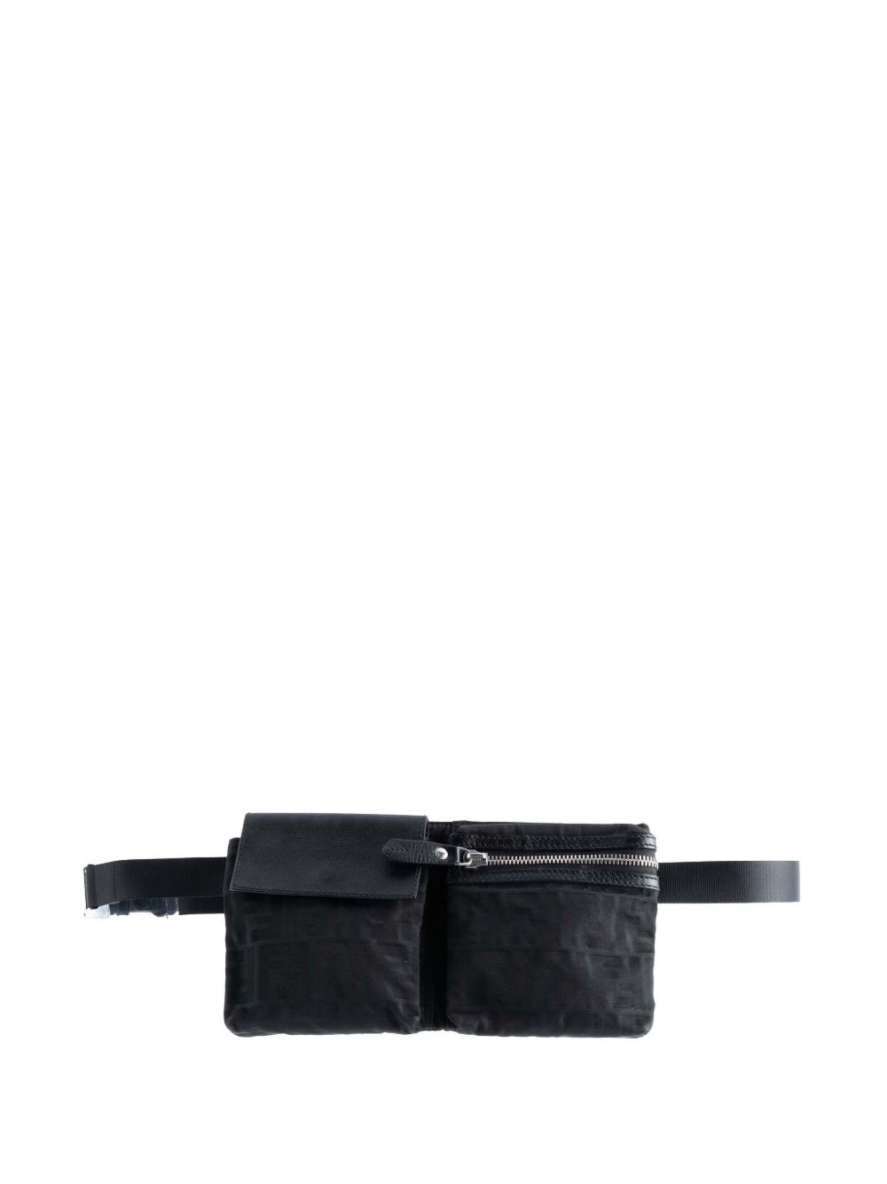 2010-2025 Zucca Canvas Double Pocket belt bag
