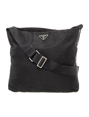 Tessuto Nylon Nylon Messenger Bag