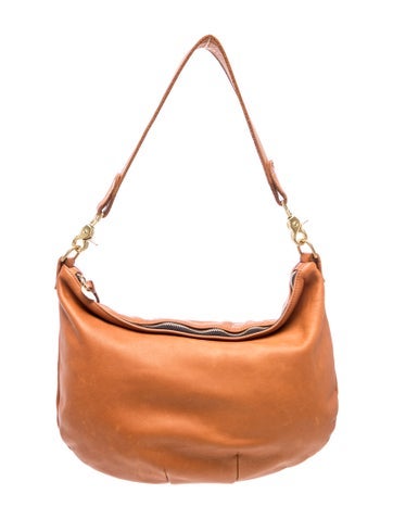 Embossed Leather Hobo