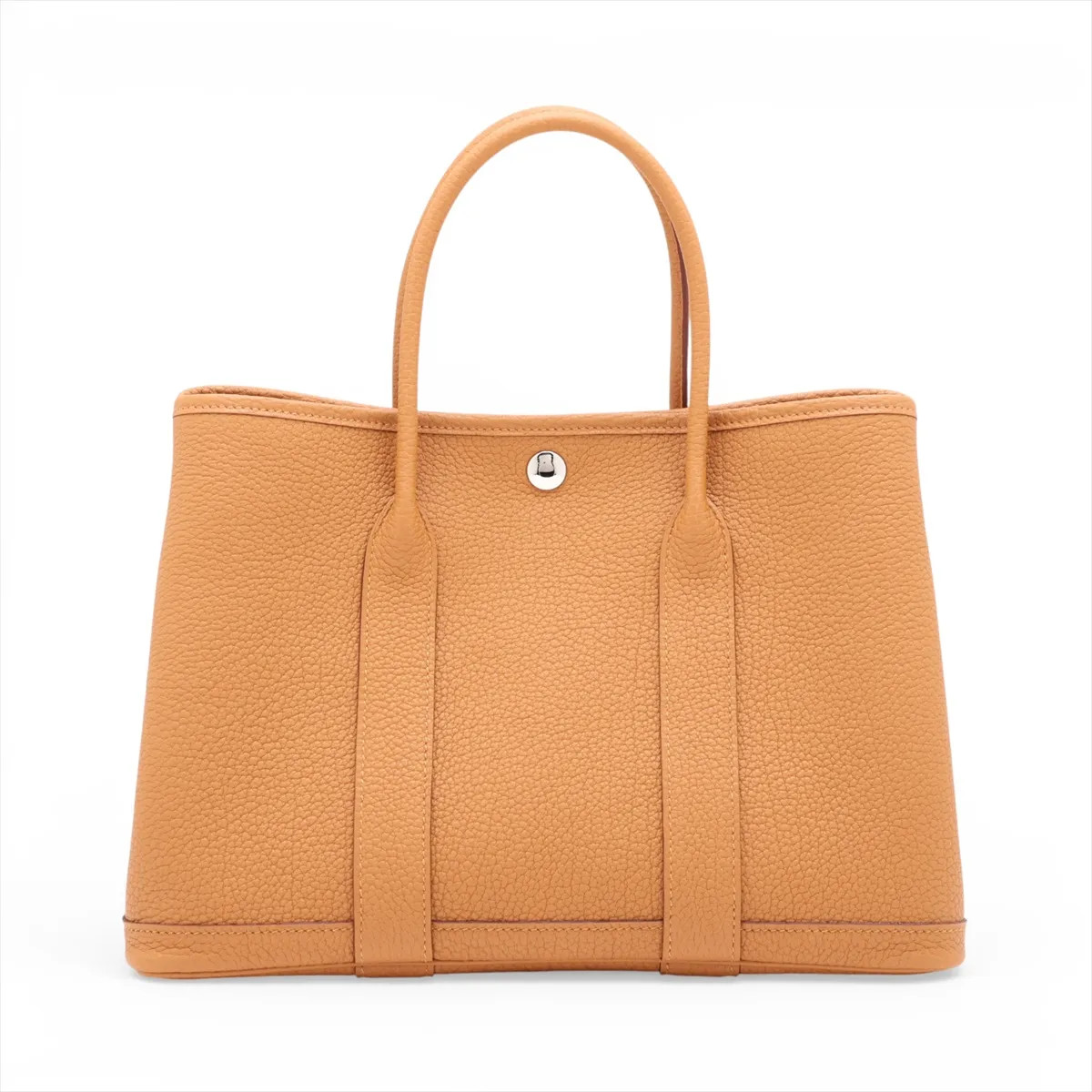 Hermès Garden Party 30 TPM Negonda Sesame Silver Metal Fittings