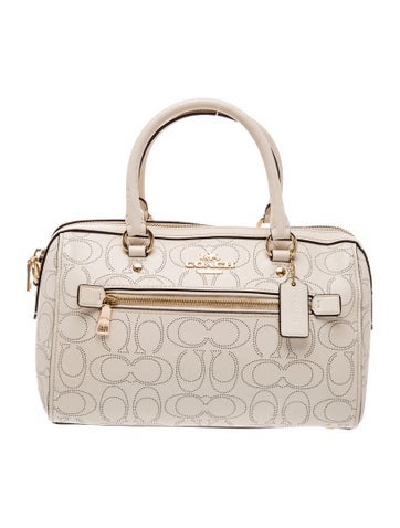 Leather Top Handle Bag