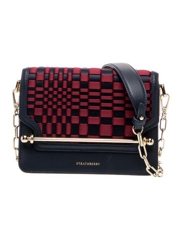 Strathberry Leather Woven