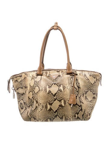Enameled Metal Triangle Tote Large